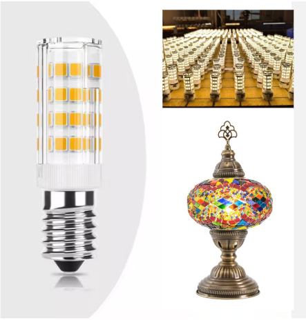 Mozaist LLC - E12 Led Corn Light Bulb 3 Pack