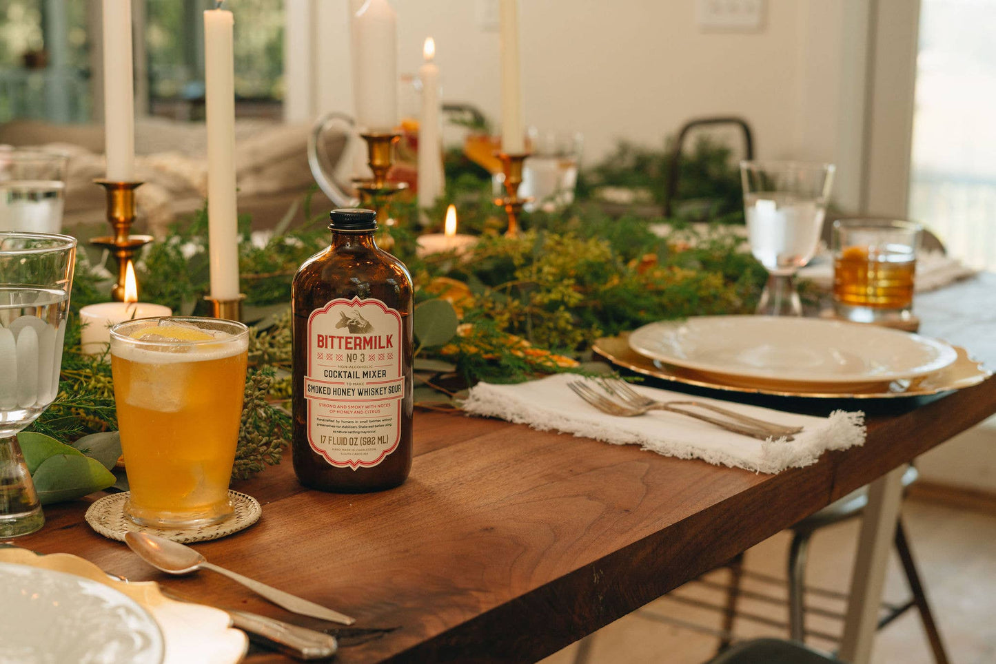 Bittermilk Bottling Co. - Bittermilk No.3 - Smoked Honey Whiskey Sour