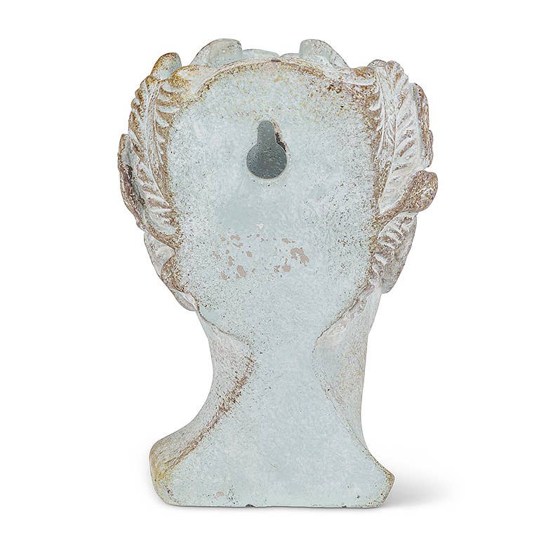 Abbott - Woman Head Wall Planter-8"H