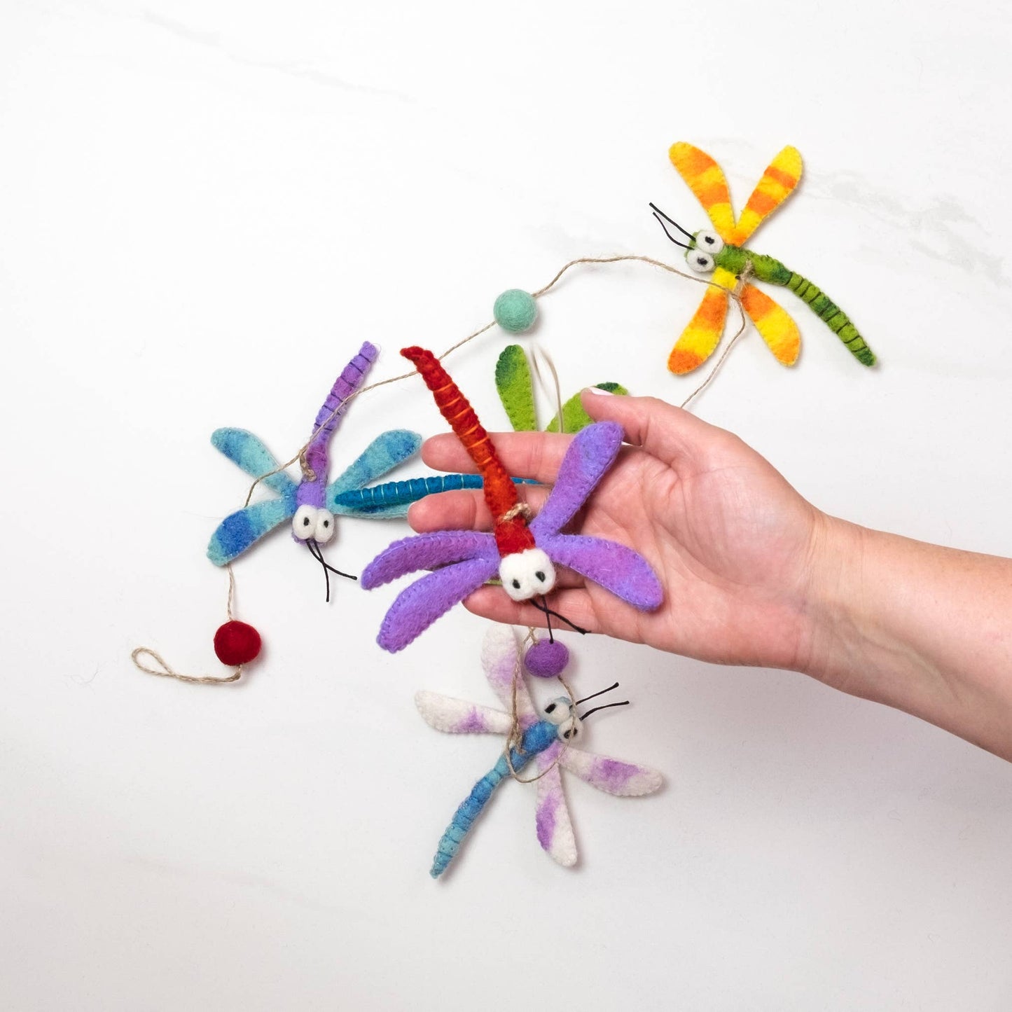 The Winding Road - Garland - Dragonfly - Wall Decor