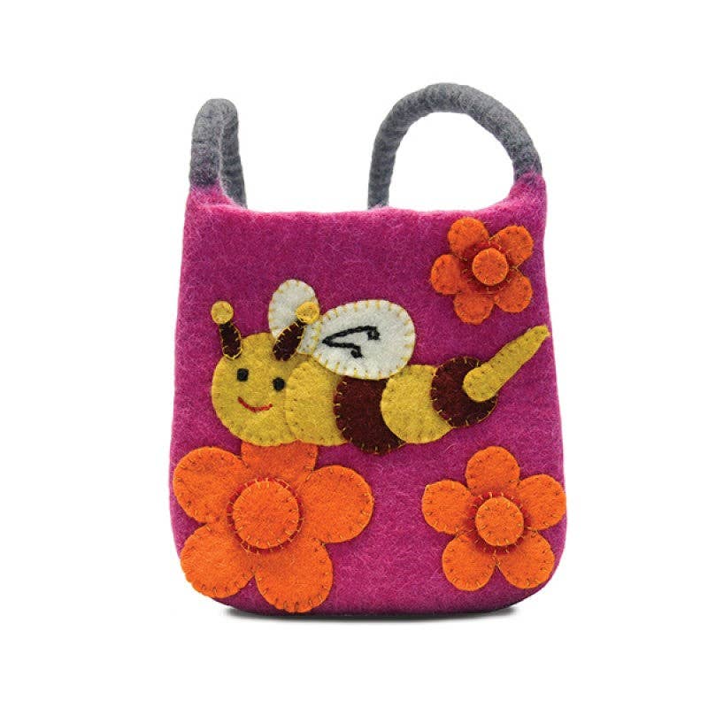 BNB Crafts Inc. - Honey Bee Cross-body Bag: Pink