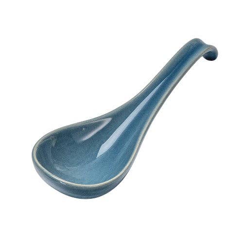Urban Tokyo - 5.9"L Porcelain Soup Spoon Blue (10/240)