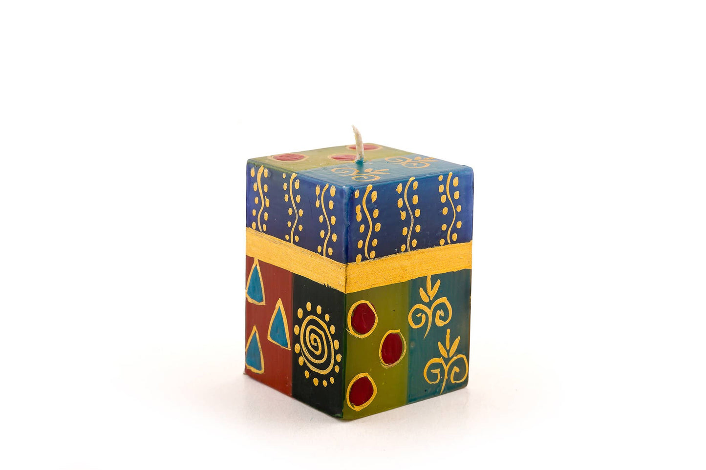 Thumbprint Artifacts - African Mineral Candle: Pillar 3” x 4” (50 hour burn time)