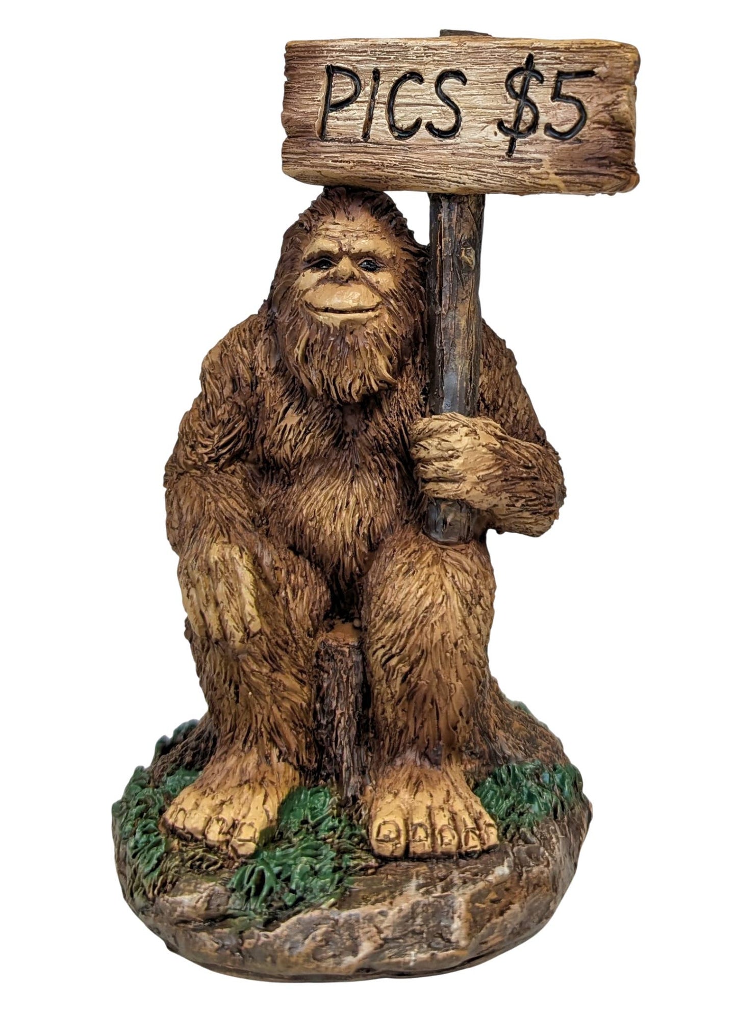 De Leon Collections - COLLECTIBLE BIGFOOT PHOTO OP, 3.25"X3.25"X5.25"