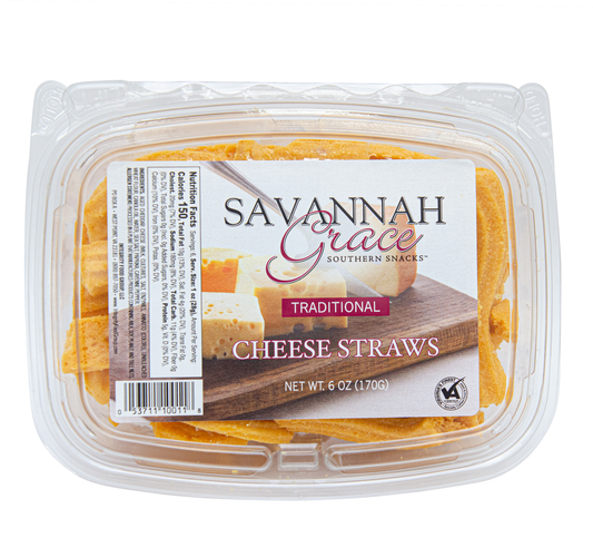 Integrity Food Group - Traditional Cheese Straws 6 oz Tub