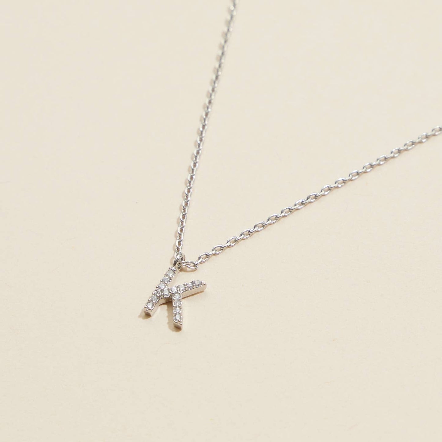 Lilla Haven - 12 Pack of Cubic Zirconia Initial Gold Dipped Necklaces: Gold Assorted / One / 4DN18021