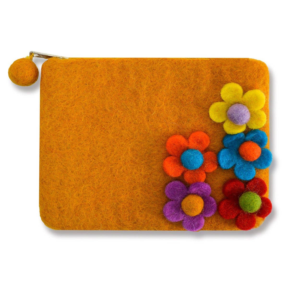 BNB Crafts Inc. - Five side flower Zip coin purses: Pink
