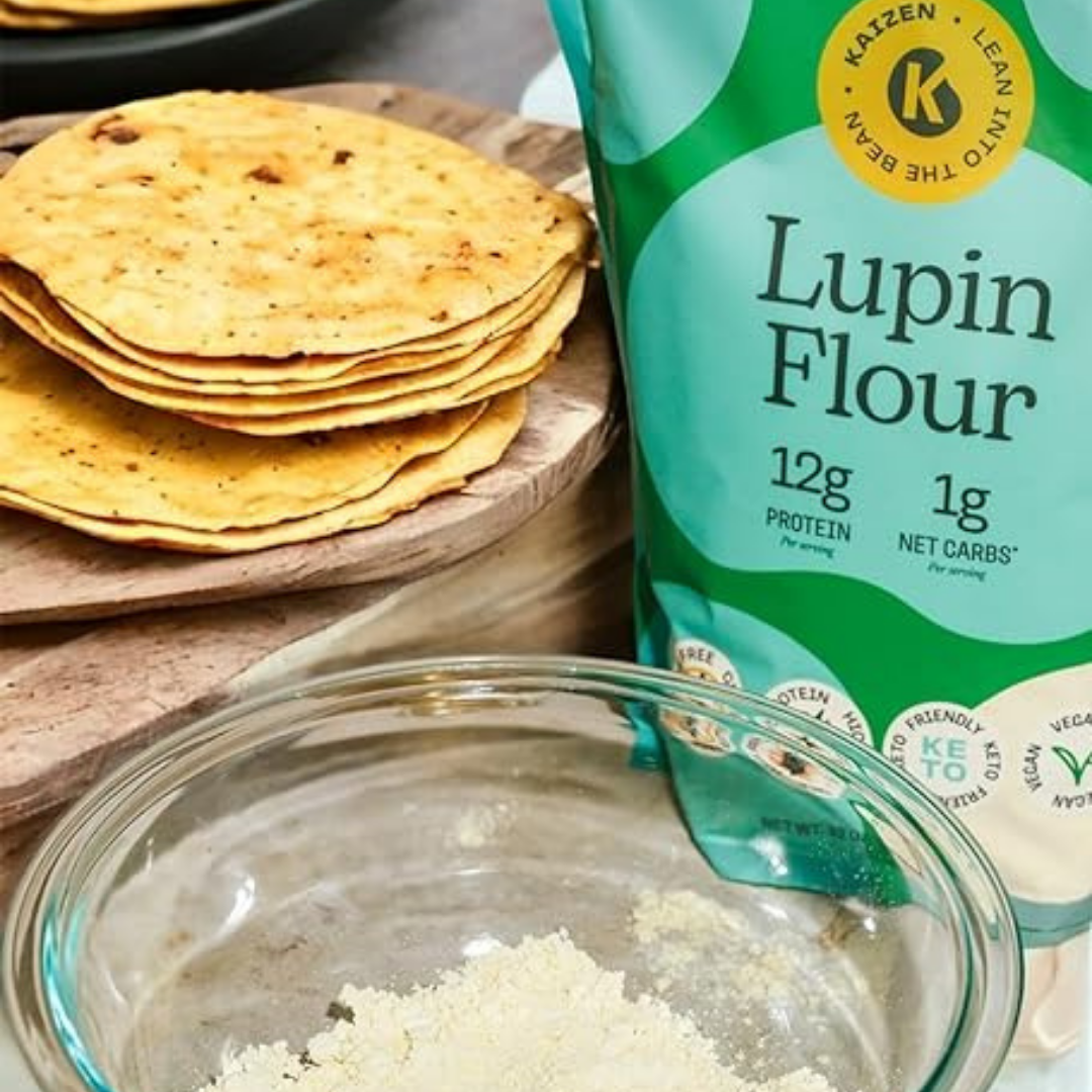Kaizen Food Company - Lupin Flour 1g Net Carb High Protein - Gluten Free, Keto