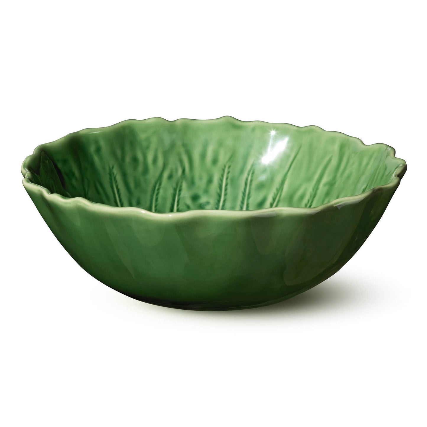 Certified International - Le Jardin Cabbage 3-D Soup Bowl 8.5in x 2.75in 40 oz