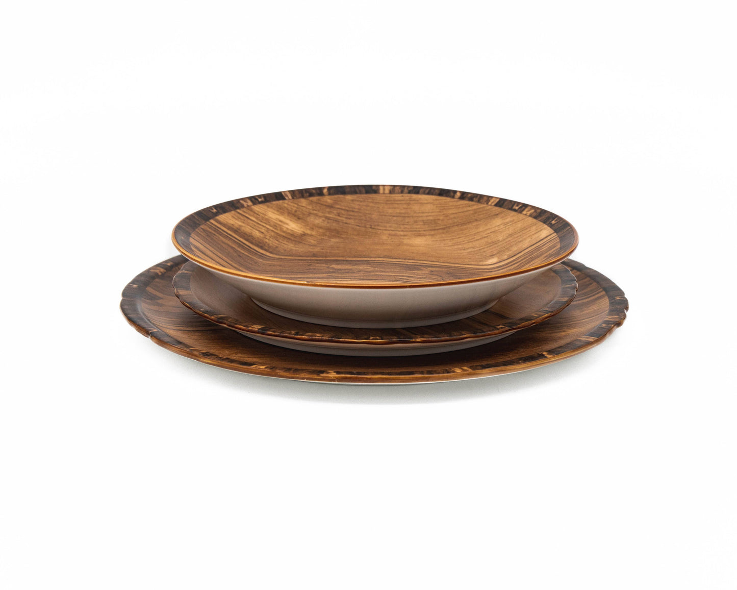 Godinger - Foret Porcelain 12 Piece Dinner Set - Service for Four: China - Porcelain - Stoneware