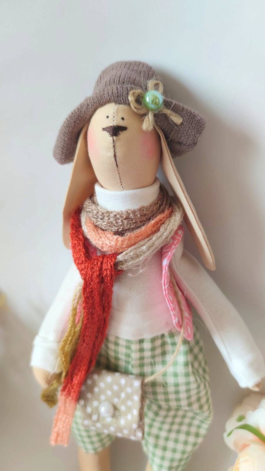 ChernikovaNataliya - Handmade Soft Toy Bunny Rabbit, Home Decoration