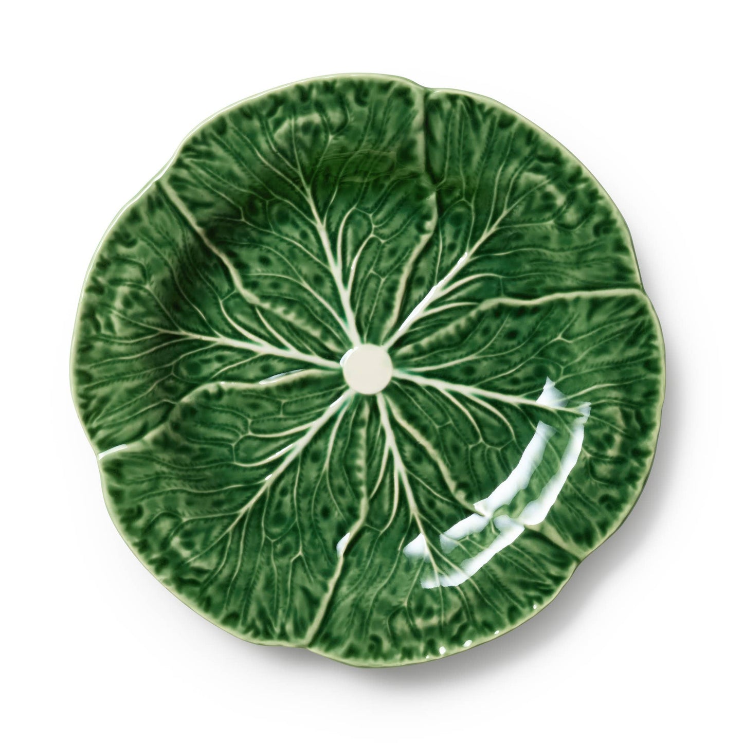 Certified International - Le Jardin Cabbage 3-D Salad Plate 9in