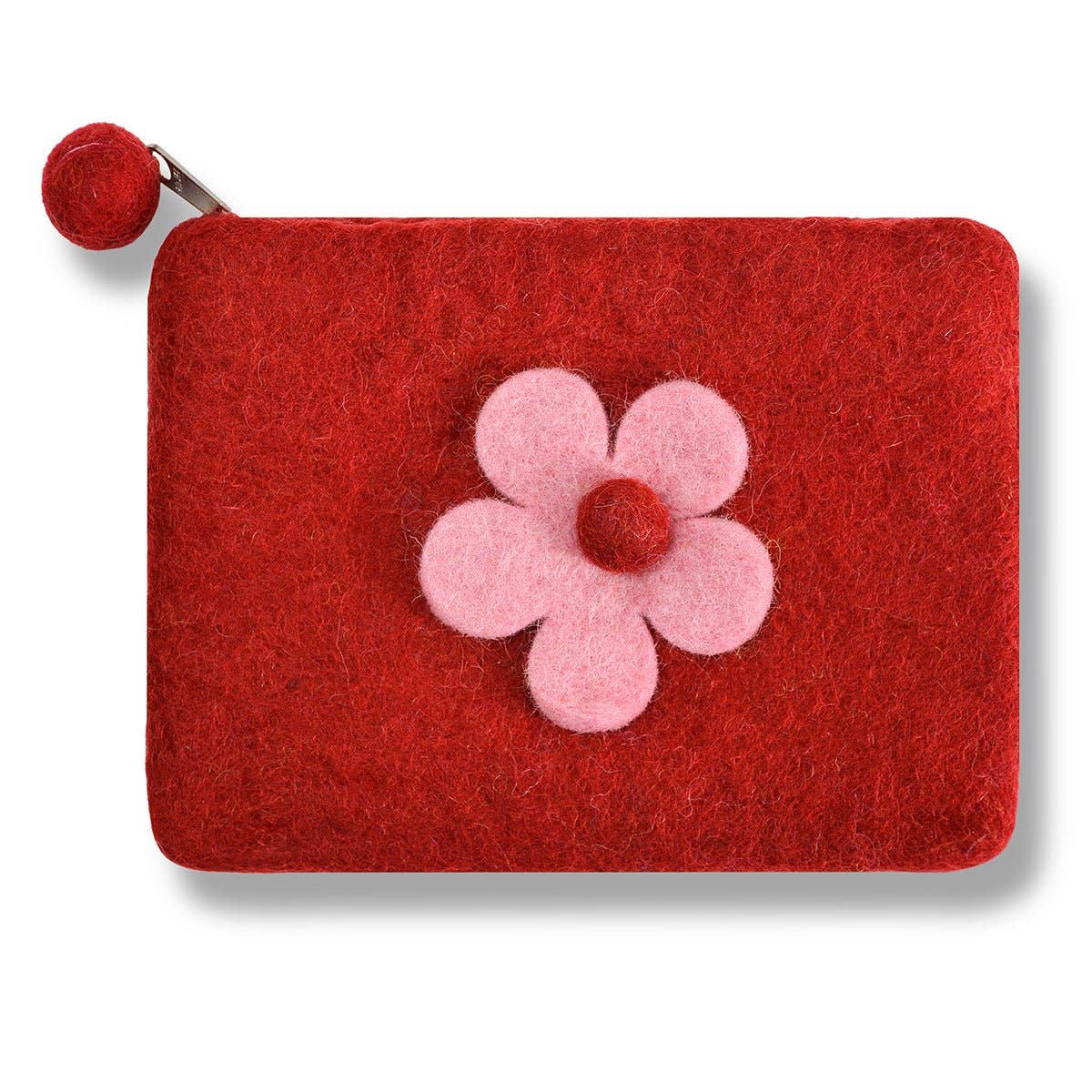 BNB Crafts Inc. - One Layer Flower Coin Purse: Green
