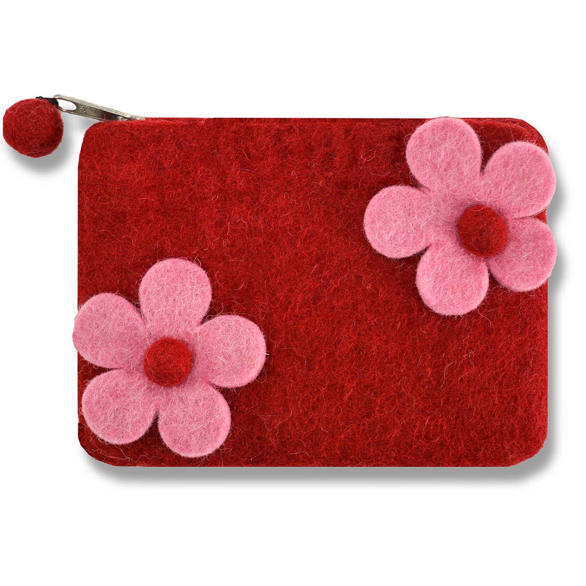 BNB Crafts Inc. - Two Flowers Coin Purse: Pink