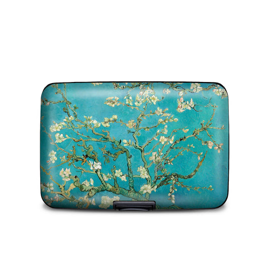 Monarque - Van Gogh - Almond Blossom Blue Armored Wallet