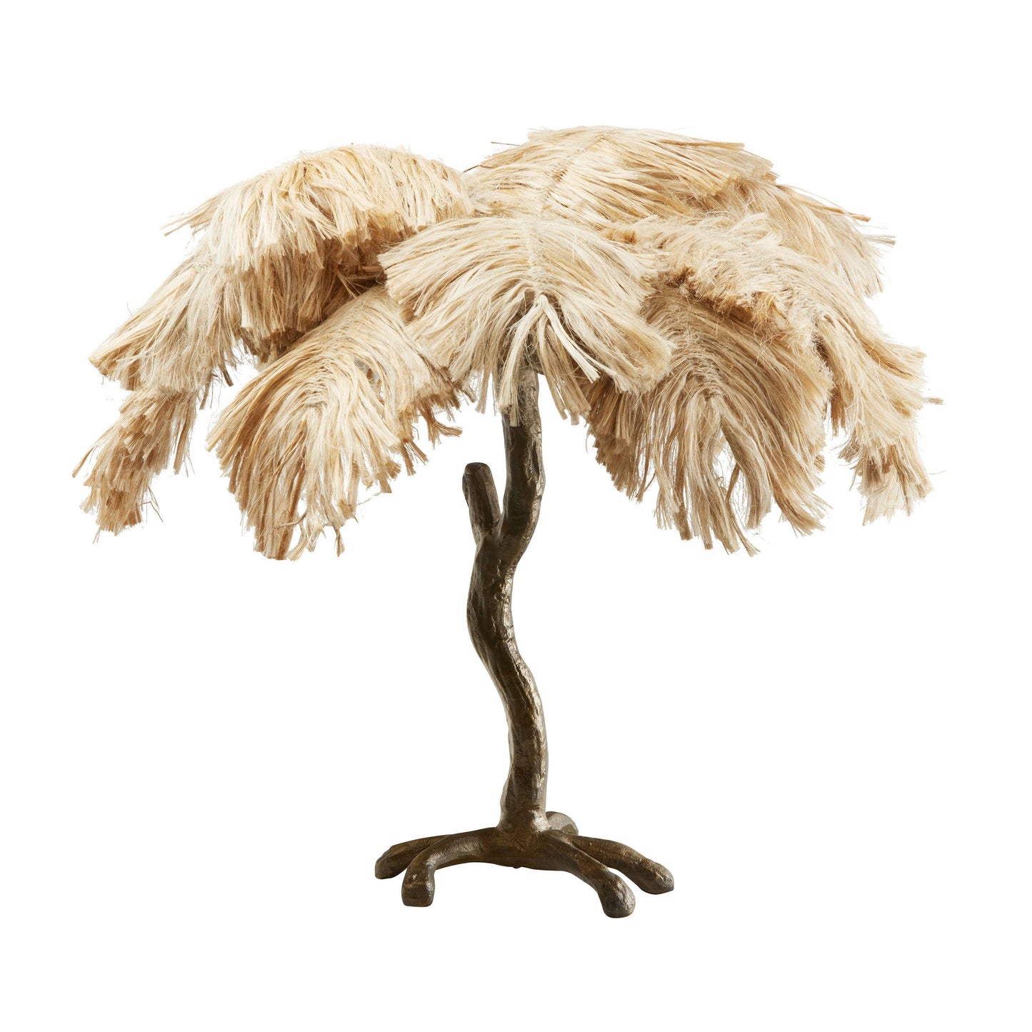 River of Goods - 30"H Sammy Bronze Tropical Palm Tree Table Lamp