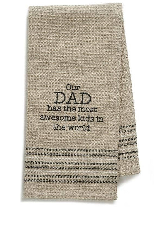 Mona B. - DAD WAFFLE-WEAVE DISHTOWEL (Set of 2), MH-177