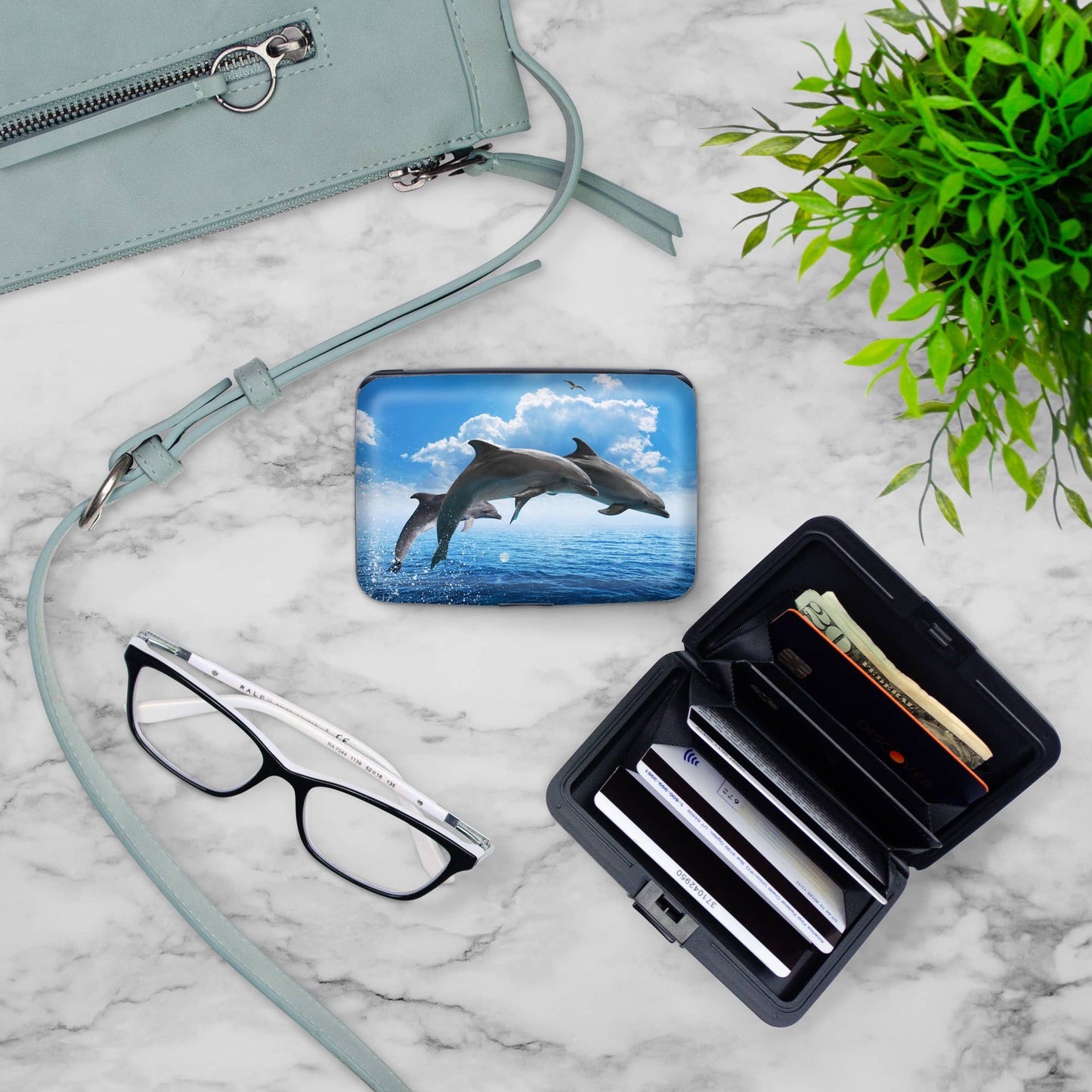 Monarque - Dolphins Armored Wallet