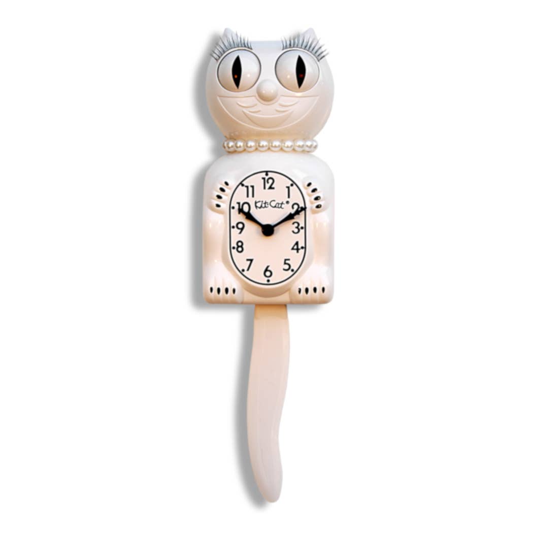 White Kit-Cat Klock - Thumbnail 2