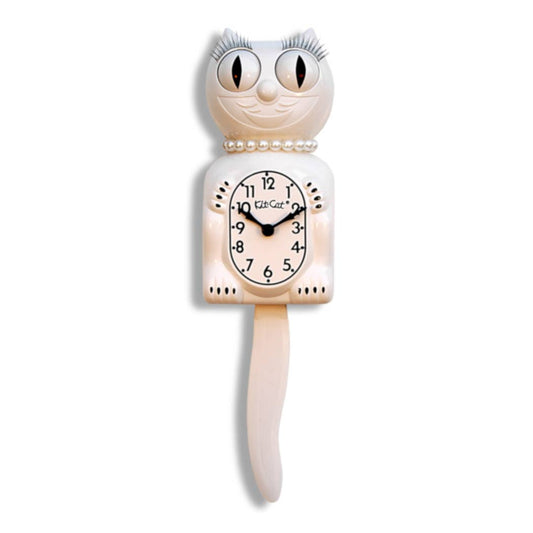 Kit-Cat Klock - White Lady  Kit Cat Klock