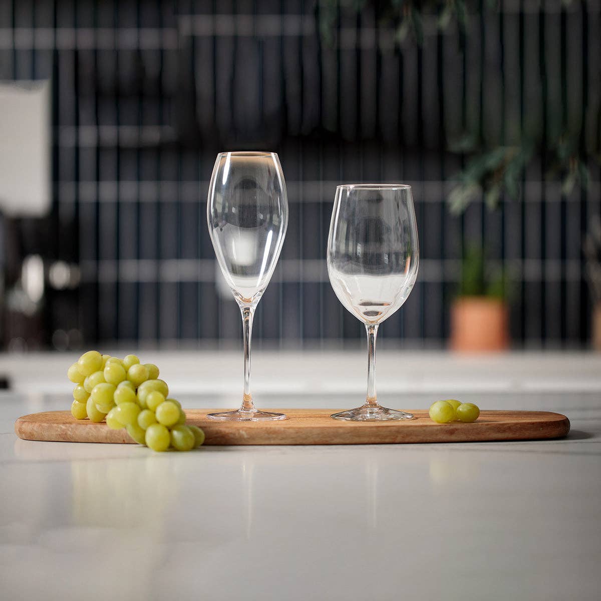 Big Wine Glasses - DEMI - Oversized Champagne Glasses (Set of 2)