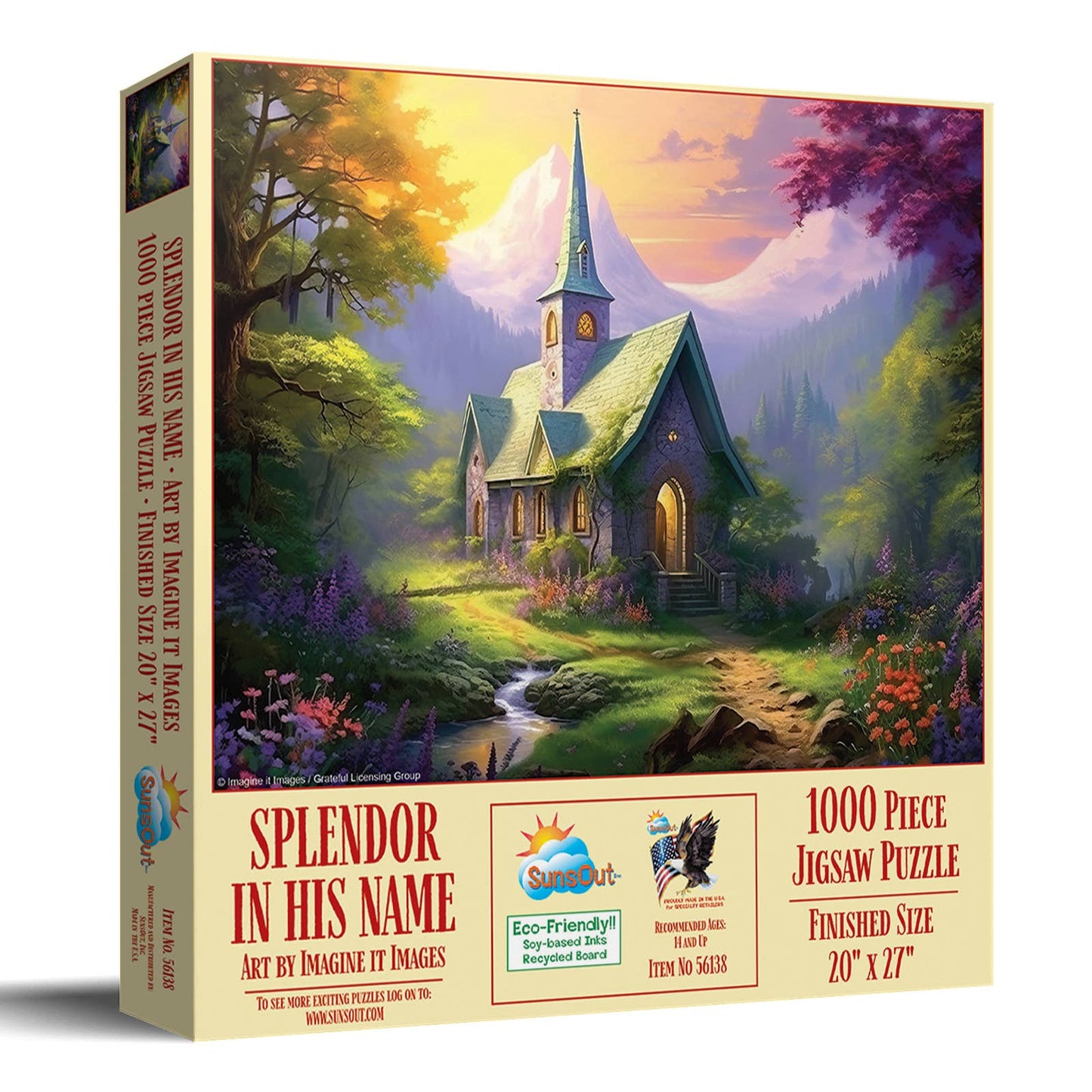 SunsOut - 0142 Splendor in His Name 1000 pc Puzzle