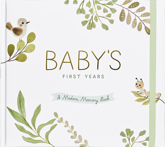 Peter Pauper Press - Baby's First Years - A Baby's Book and Keepsake Photo Album