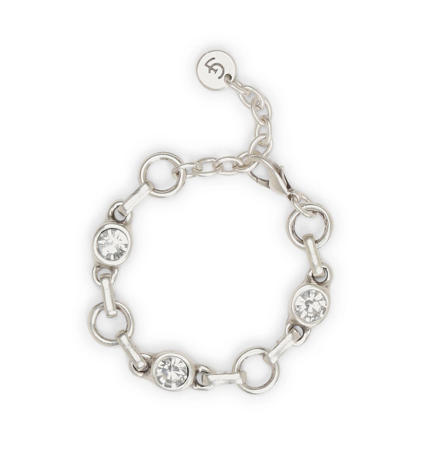 Chanour - Handmade Pewter Link & Chain Bracelet - NB2508