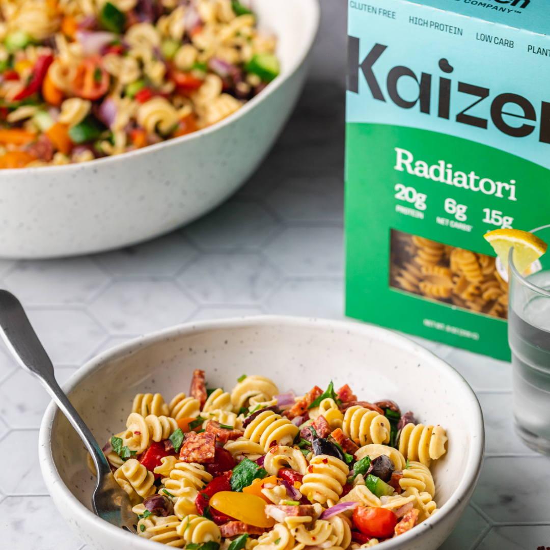 Kaizen Food Company - Radiatori 6g Net Carb High Protein Pasta - Low Carb, Keto