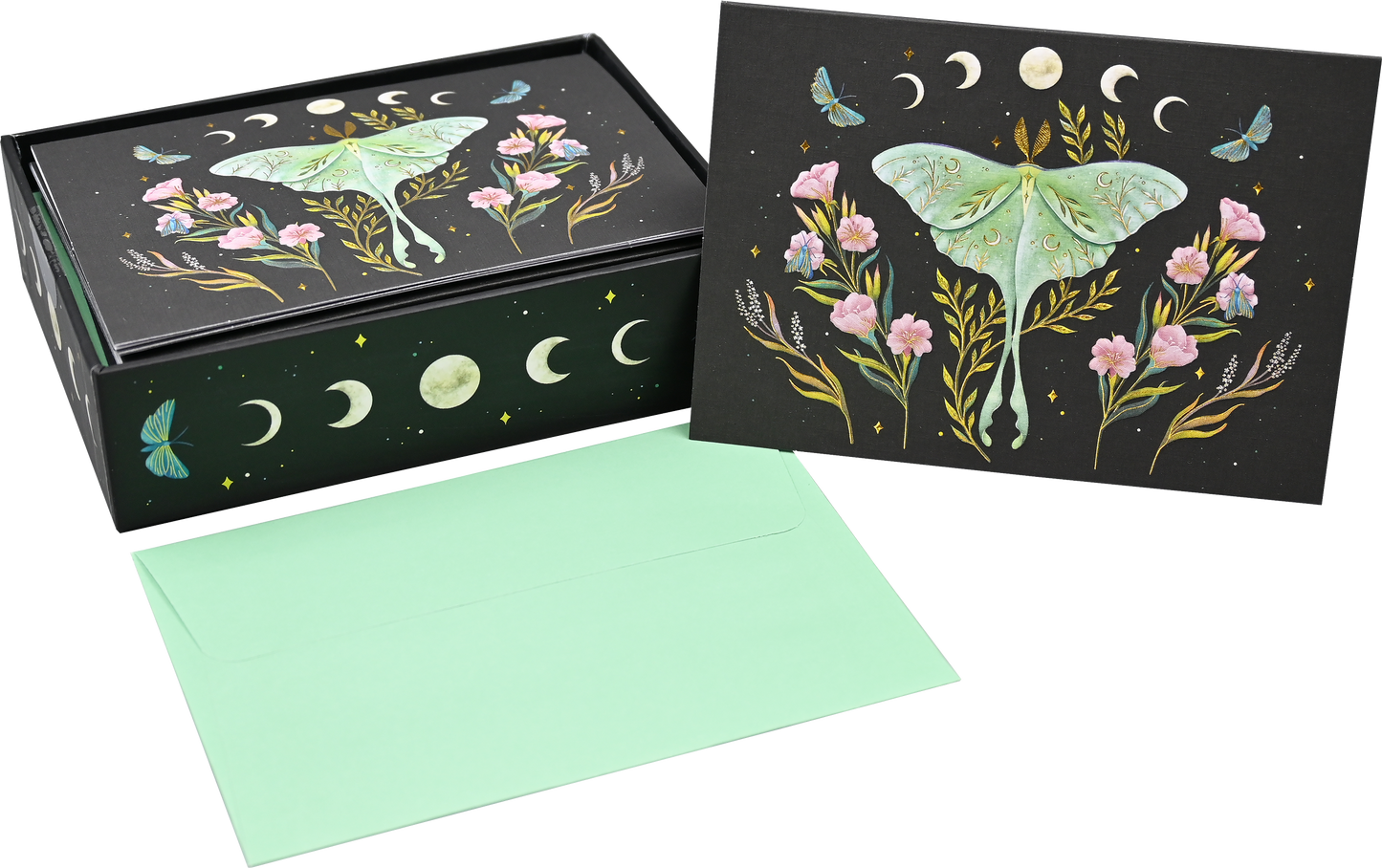 Peter Pauper Press - Luna Moth Note Cards