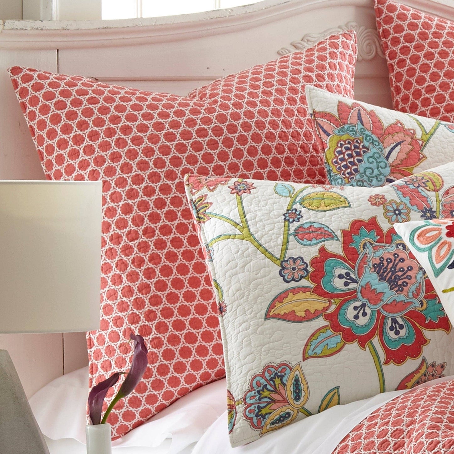 Levtex Home - Clementine Spring Euro Sham Set of 2