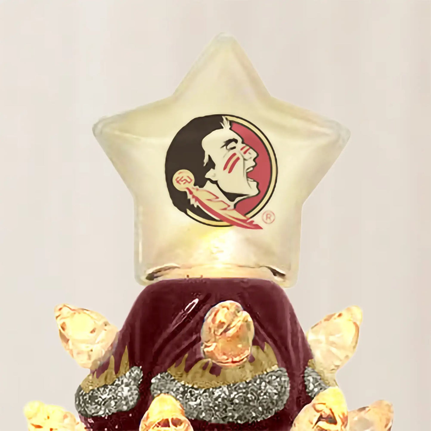 Santa’s Workshop Inc. - 6.5" Florida State Xmas Tree Nite Lite