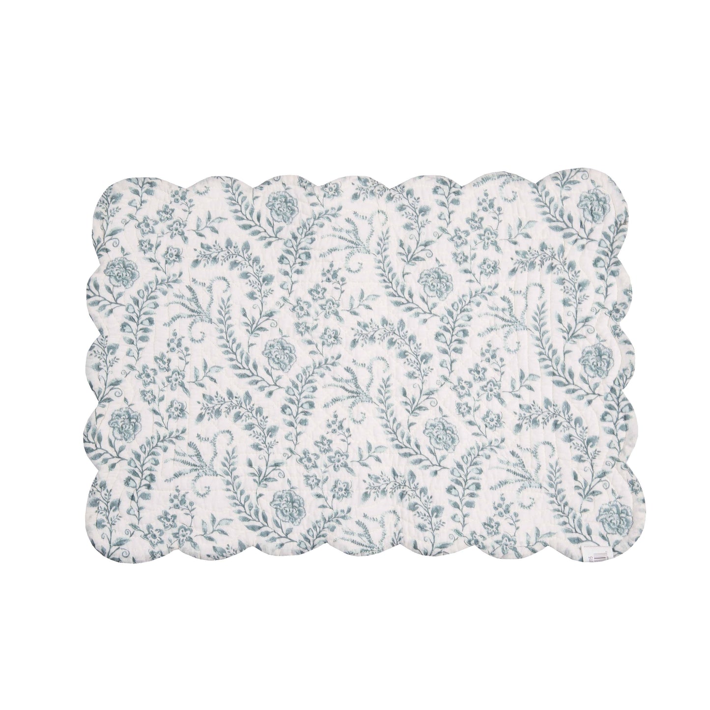 C&F Home - Braganza Teal Floral Placemat