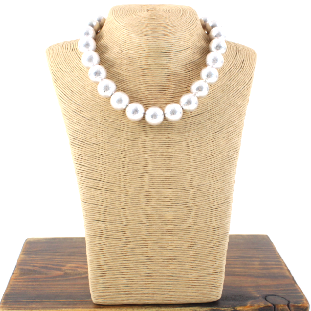 Pretty Persuasions - N22131 Bead Necklace: 01 GD