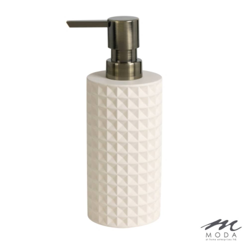 Moda at Home Enterprises, Ltd - Braemar Resin Dispenser: Navy  Blue / 14oz