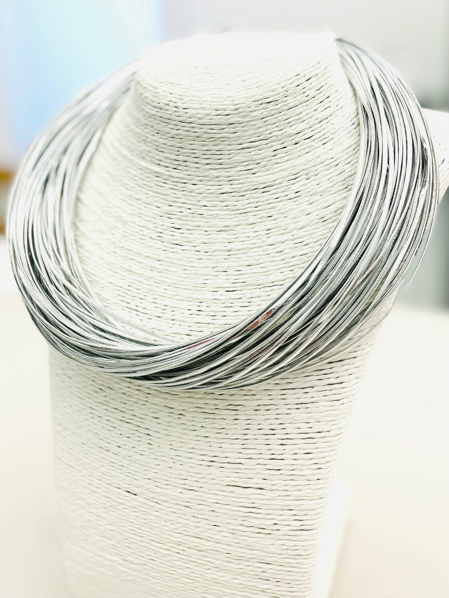 TWO FORTY TWO - CHIC - Leatherette Strand (silver) NK611