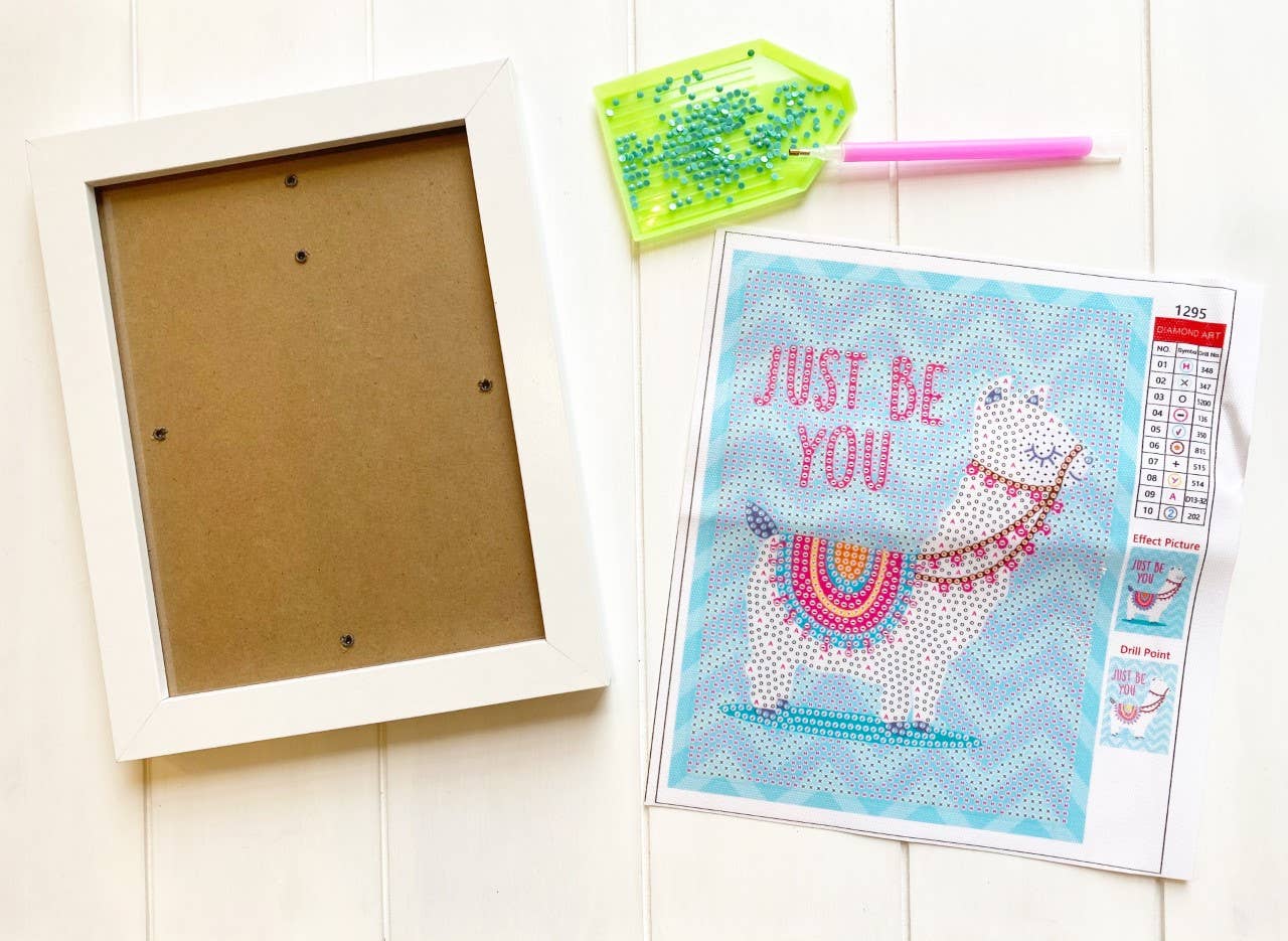 Addison Lane Designs Inc. - Llama Diamond Art Kit