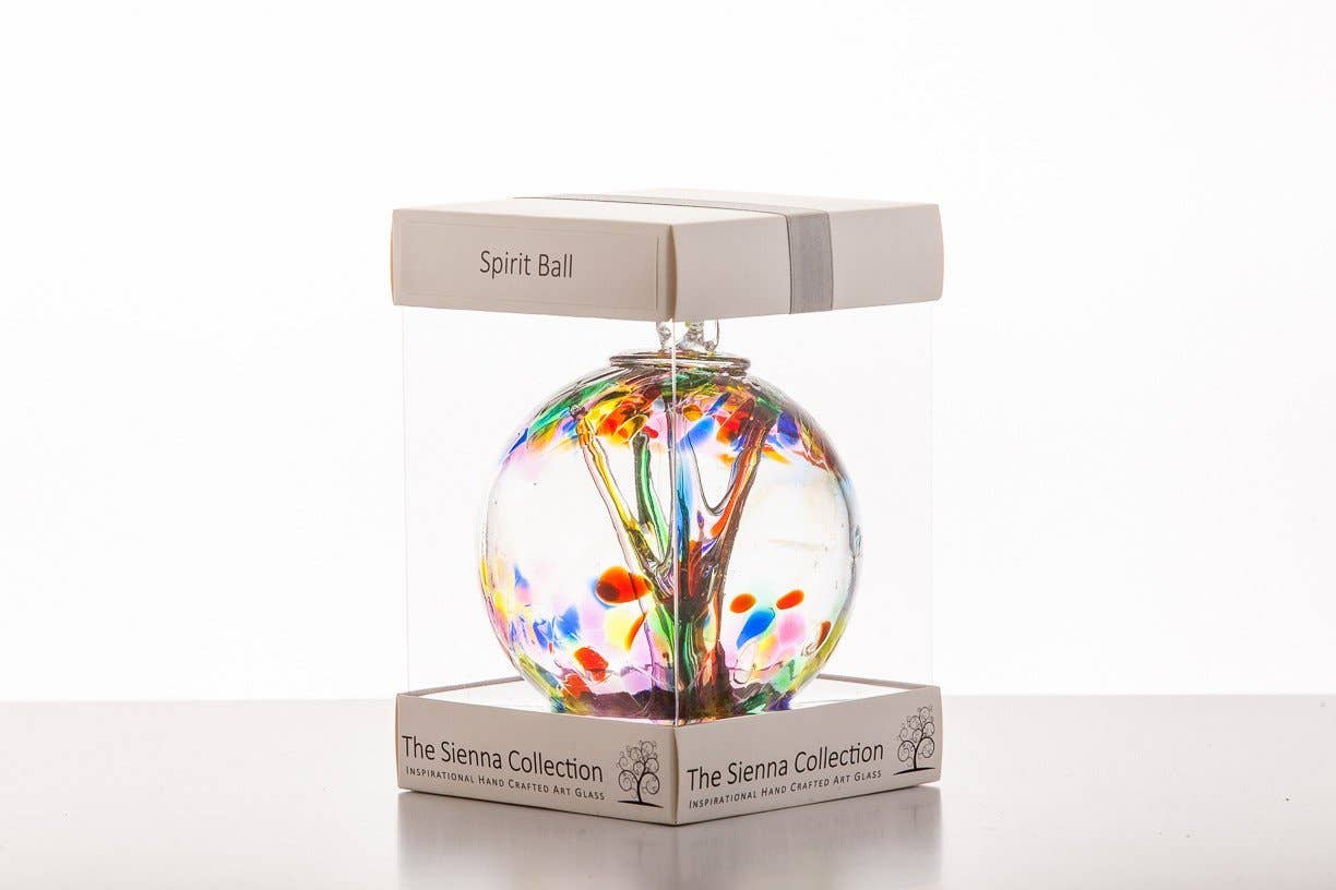 15cm Spirit Ball - Pastel Silver