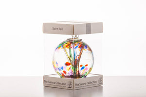 10cm Spirit Ball - Multicoloured Turquoise