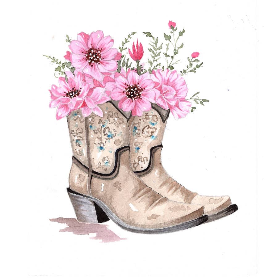 Willow Wolfe USA - Pretty Pots Watercolor Workbook by Nya Wolfe