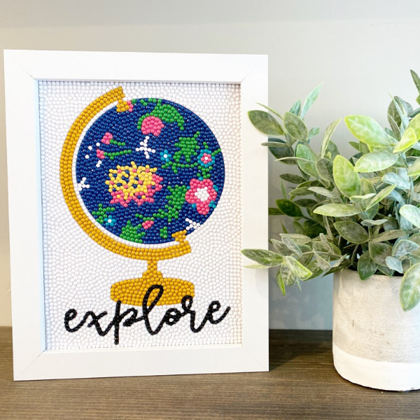 Addison Lane Designs Inc. - Explore Globe Diamond Art Kit