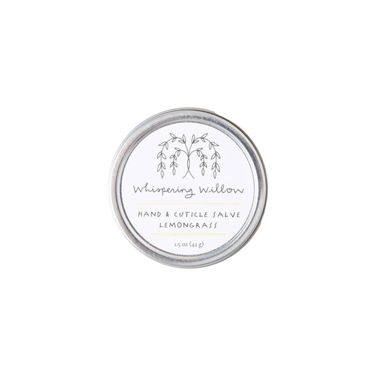 Whispering Willow - Hand & Cuticle Salve - Lemongrass