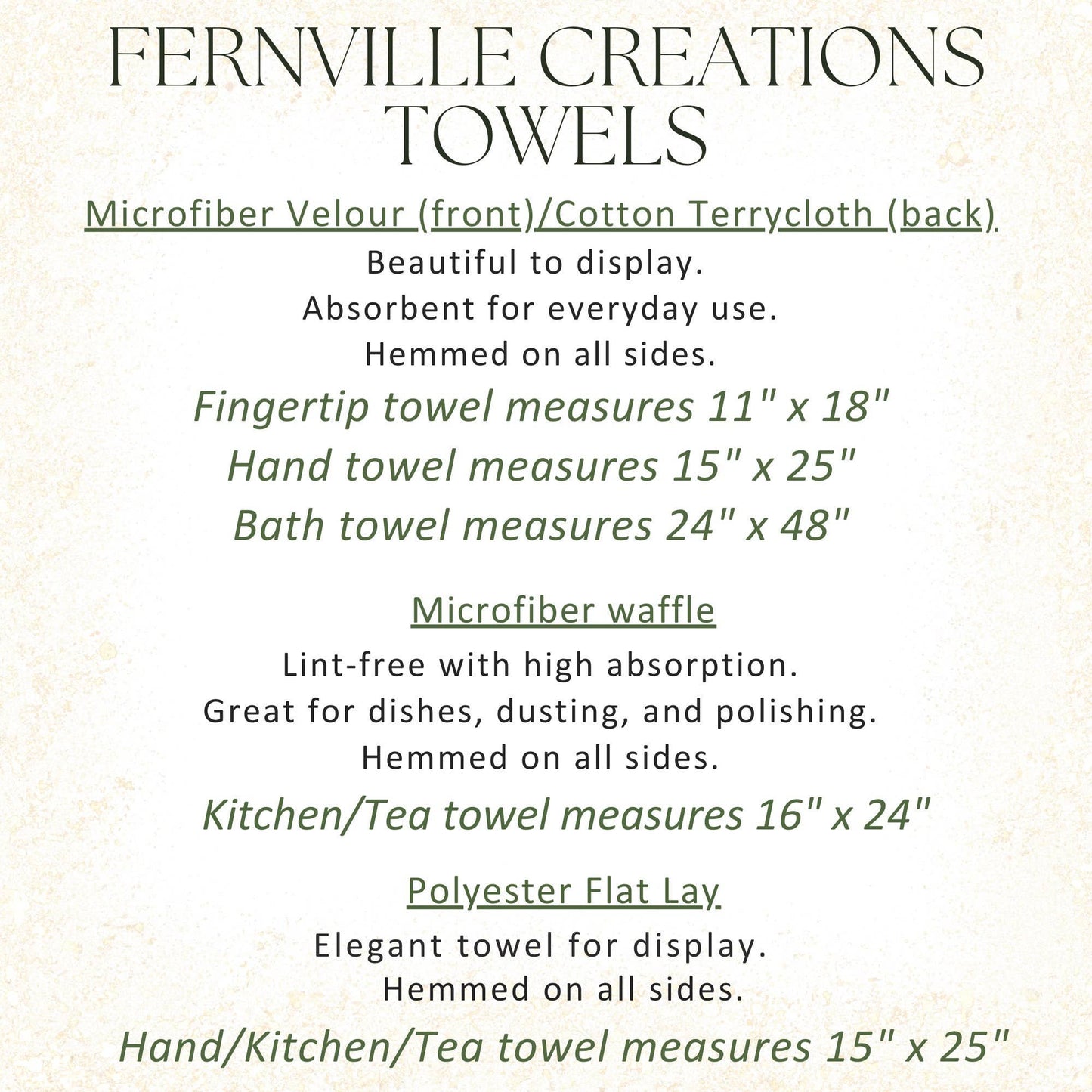 Fernville Creations - Elegant Hydrangea Fingertip Towel for Luxury Bath Decor