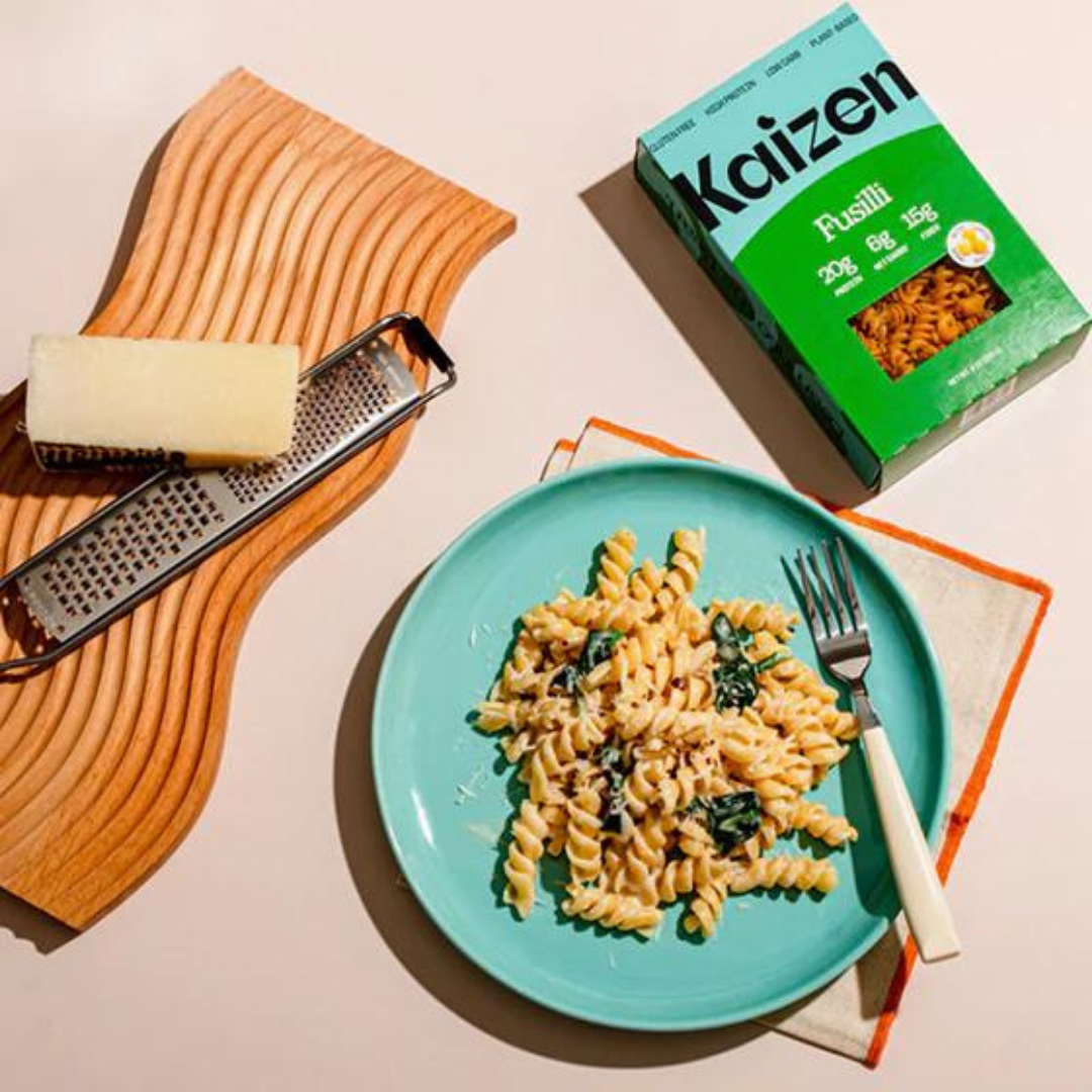 Kaizen Food Company - Fusilli 6g Net Carb High Protein Pasta - Low Carb, Keto