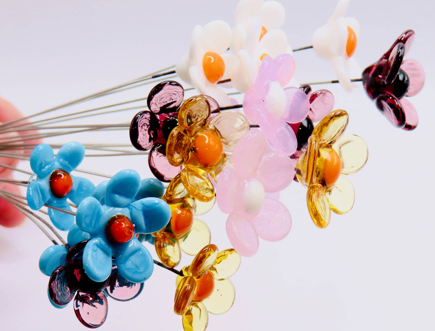 Gifts Amazing! - Glass Flowers on Stem