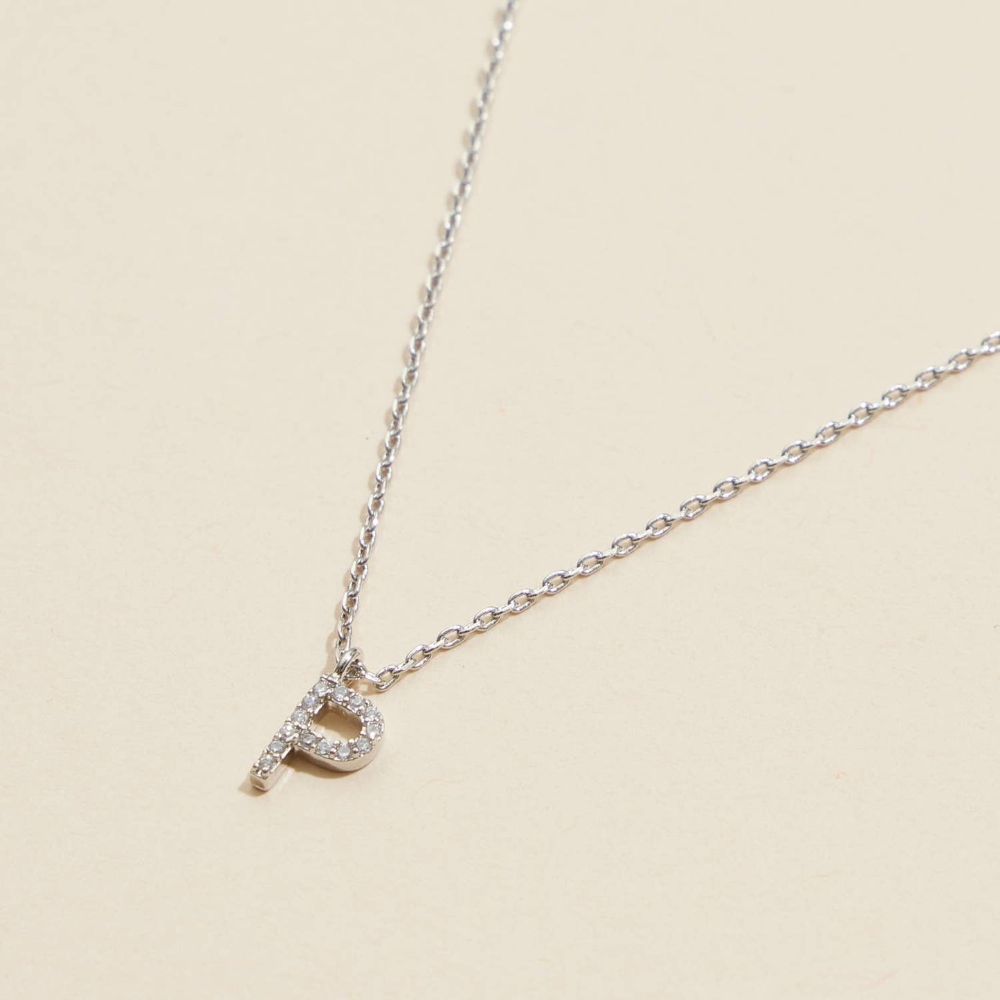 Lilla Haven - 12 Pack of Cubic Zirconia Initial Gold Dipped Necklaces: Gold Assorted / One / 4DN18021