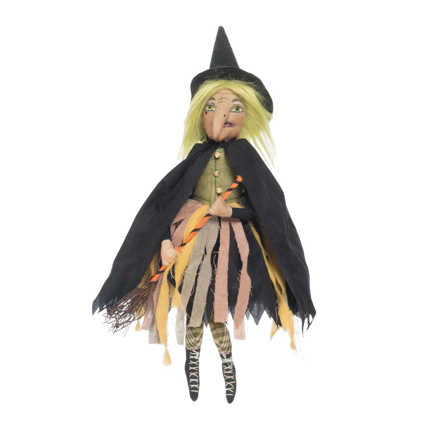 C&F Home - Hortense Witch Gathered Traditions Art Doll