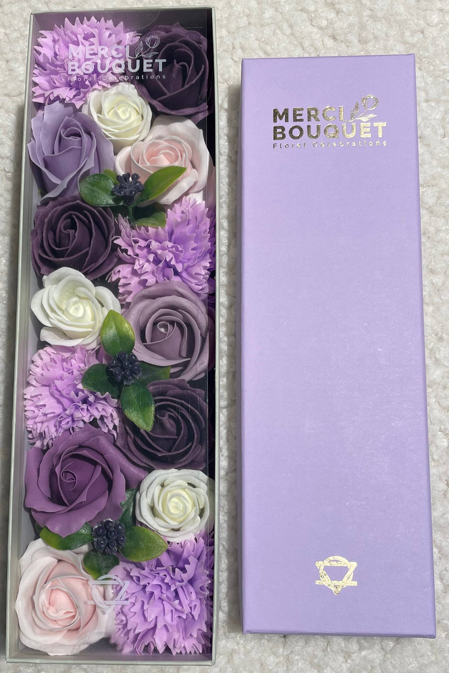 Ancient Wisdom - SFBX-21 - Long Box -  Lavender Rose & Carnation