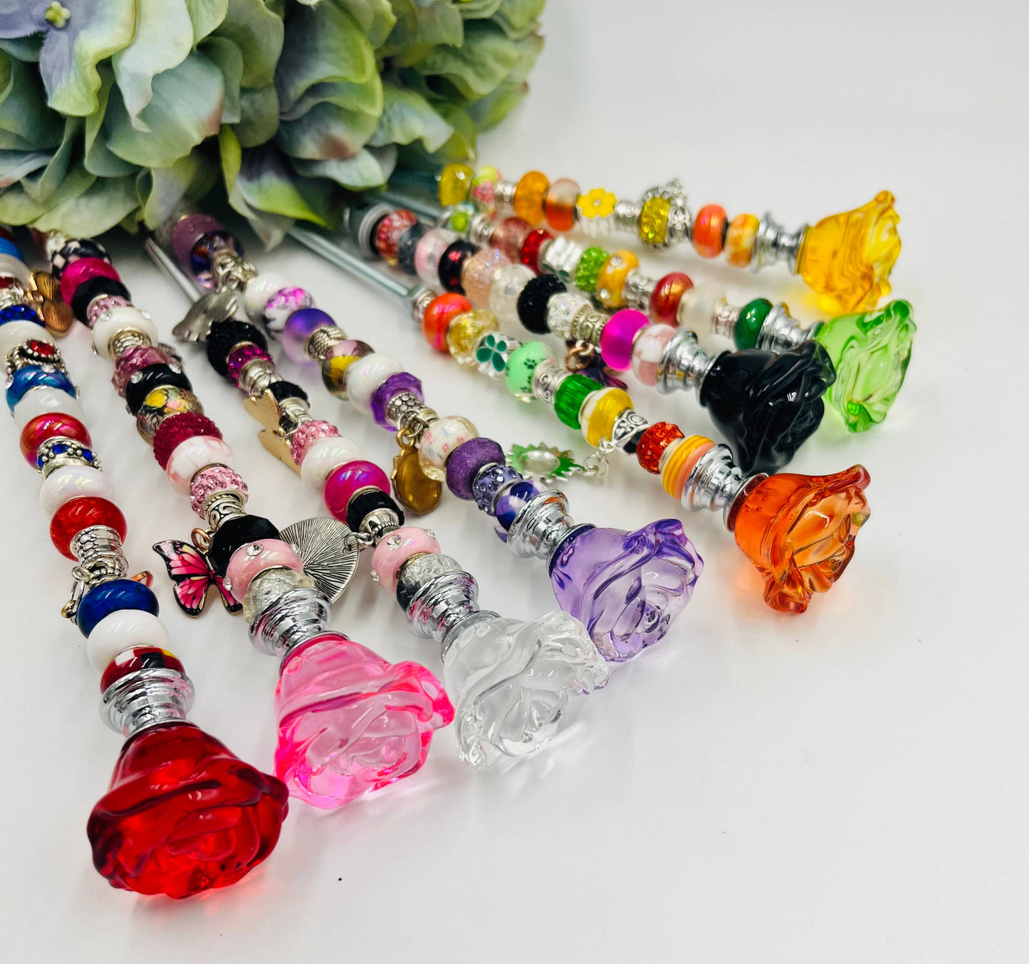 Sea of Bliss Shop - Rose Fairy Garden Stake Bundle