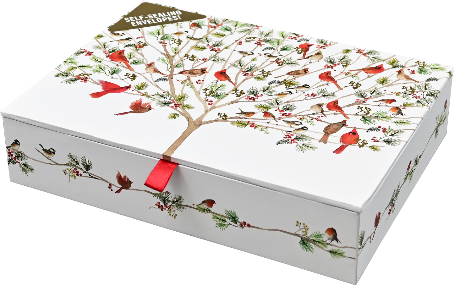 Peter Pauper Press - A Merry Perch Deluxe Boxed Holiday Cards